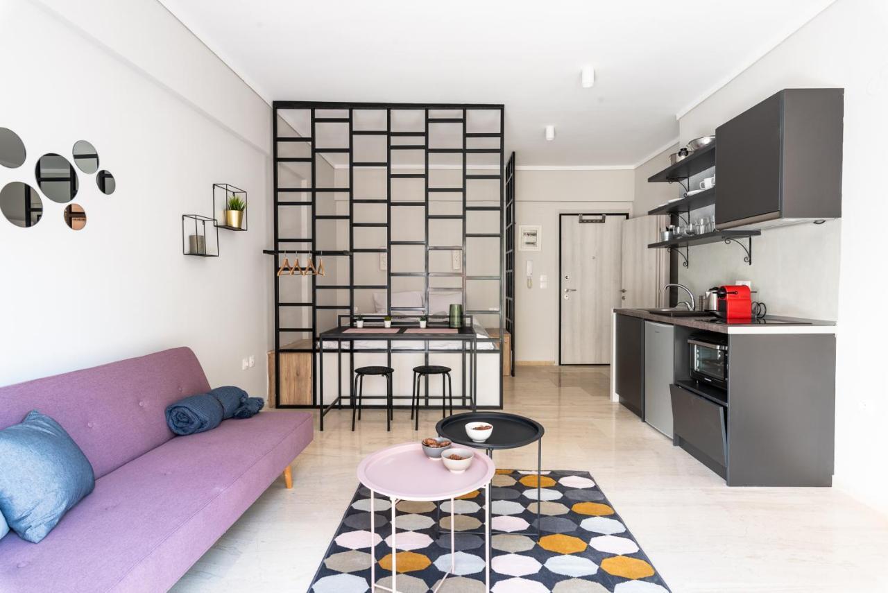 Modern Studio Close To Waterfront เทสซาโลนิกิ ภายนอก รูปภาพ